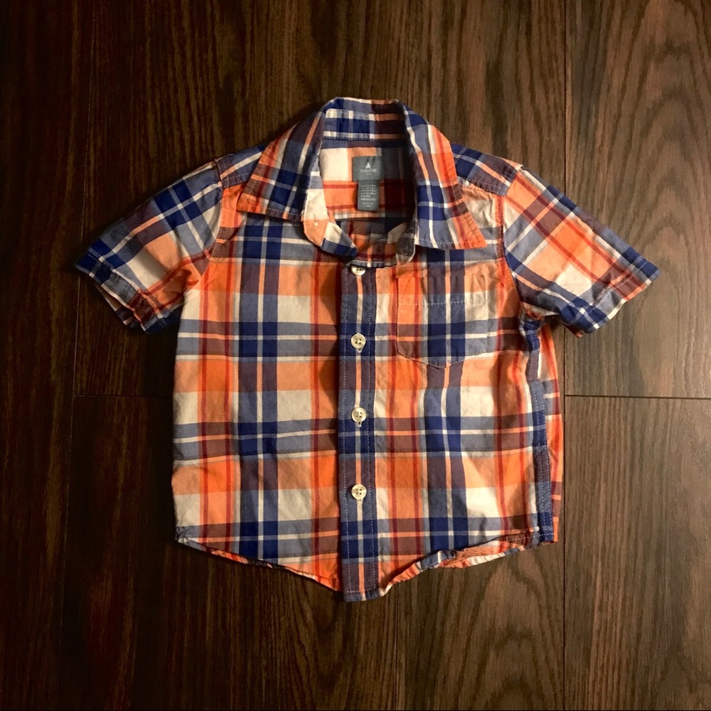 EUC Gap Plaid Button Down